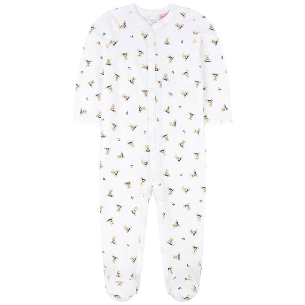 Ralph Lauren | Polo Bear Cotton Footie